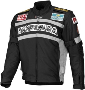Yoshimura Track Textile Jacket - Black